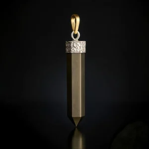 Original Pyrite Pencil Pendant