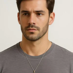 Pure Pyrite Pencil Pendant from DG